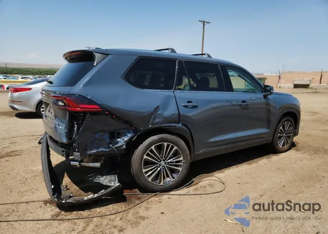 2025 Toyota Grand Highlander Limited из США, поврежденный, VIN 5TDADAB55SS018159